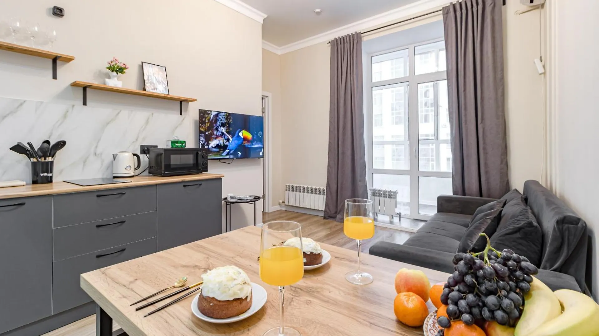 Apartment Уютные Апартаменты В Центре Города Жк Alpamys Возде Ботанического Сада Nur-Sultan  Kazakhstan